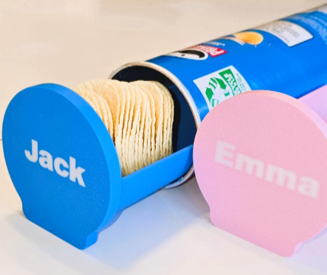 Pringles Can Slider - Personalised