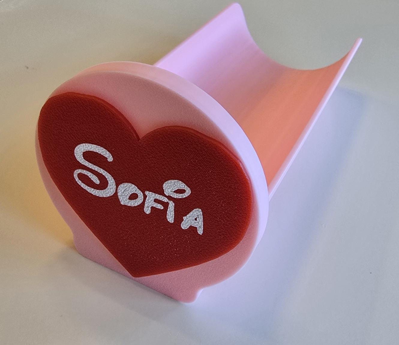 Romantic Pringles Can Slider - Personalised