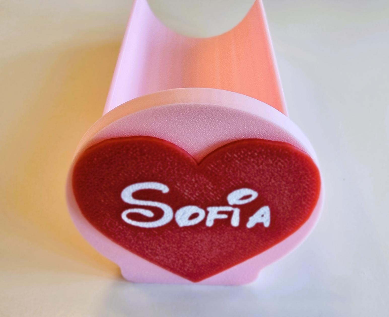 Romantic Pringles Can Slider - Personalised